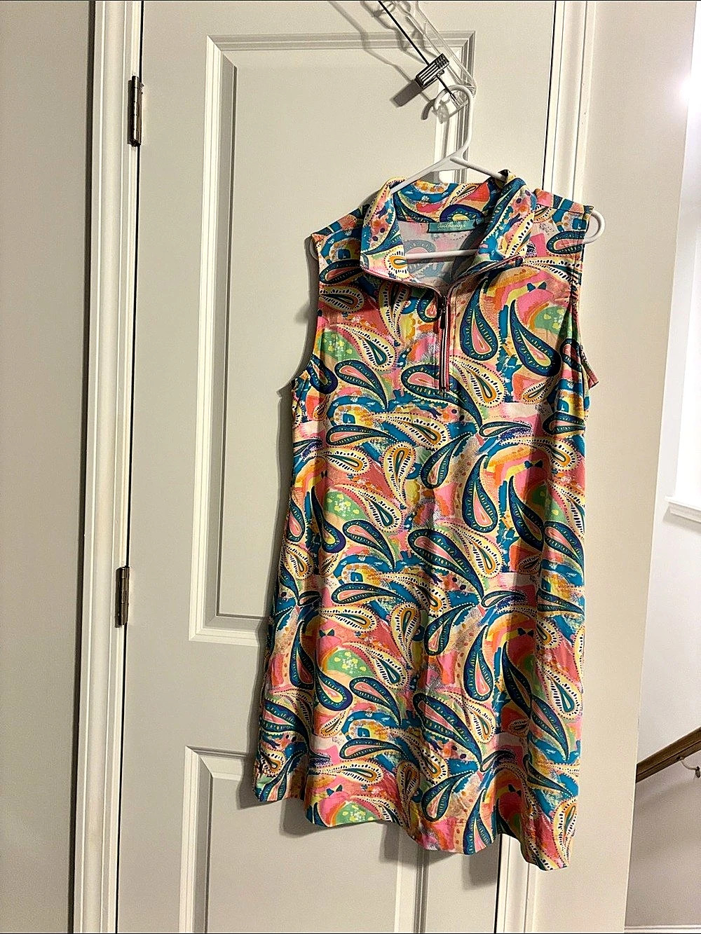 Anthony’s Dress in Pink & Blue Size XL